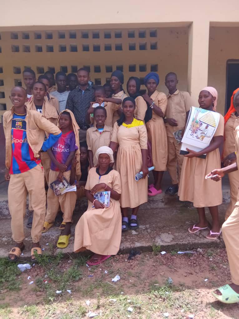 Paire éducation des Adolescentes de la CR de Malanta